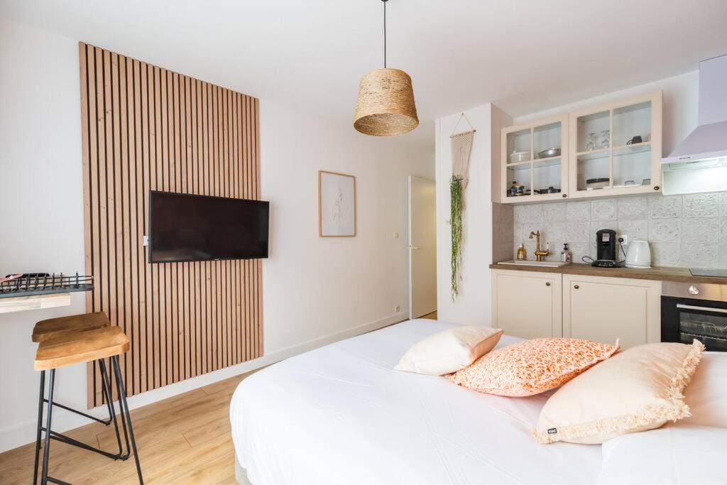Charmant Studio Au Coeur De Saint-Brieuc Dış mekan fotoğraf